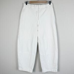 Aritizia Wilfred Free Barrel Leg Utility Pants High Rise Ankle Size 10